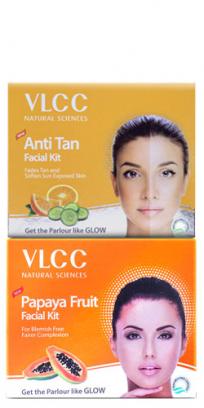 VLCC Papaya Fruit & Anti Tan Facial Kit