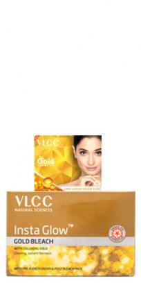 VLCC Insta Glow Gold Bleach & Gold Facial Kit