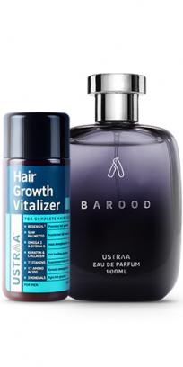 Barood EDP - Perfume for Men & Hair Growth Vitalizer