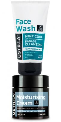 Moisturising Cream and Face Wash for Dry Skin