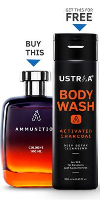 Ammunition Cologne (Get Activated Charcoal Body Wash Free)