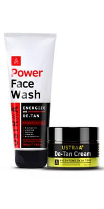 Power Face Wash Energize & De Tan Cream