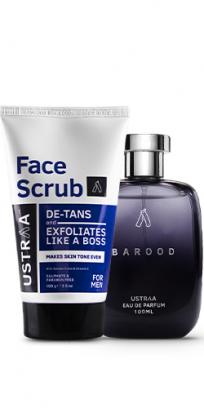 Barood EDP -  Perfume for Men & De-Tan Face Scrub