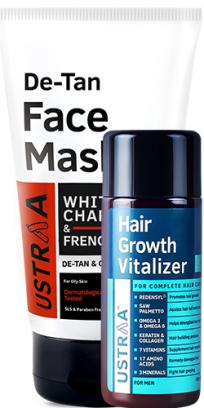 Hair Growth Vitalizer & Face Mask- Oily Skin