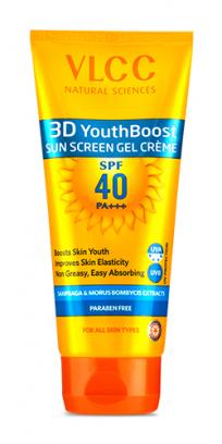 VLCC 3D Youth Boost SPF 40 +++ Sunscreen Gel Cream - 100 g