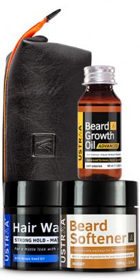 Beard Growth & Hair Styling Pack