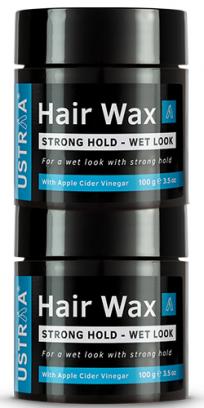 Hair Wax - Strong Hold, Wet Look - 100g (Set of 2)