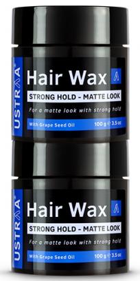 Hair Wax - Strong Hold, Matte Look - 100g (Set of 2)