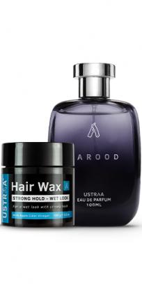 Barood EDP - Perfume for Men & Strong Hold Hair Wax Wet Look