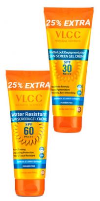 VLCC Water Resistant SPF 60 PA+++ & Matte Look SPF 30 PA ++ Sunscreen