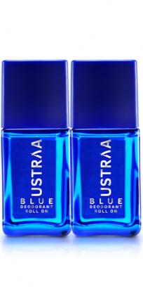 Blue Deodorant Roll On - 50 ml (Pack of 2)