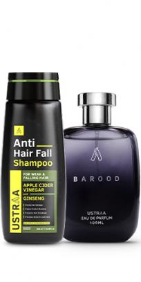 Barood EDP - Perfume for Men & Anti Hair Fall Shampoo