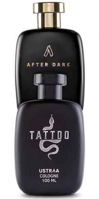  Tattoo & Afterdark Cologne - Perfume for Men - 100ml