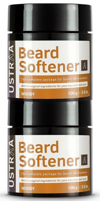Beard Softener Woody - 100g - Set of 2
