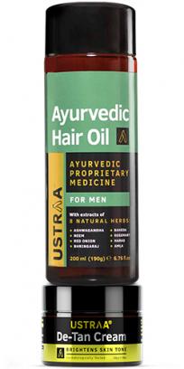 Ayurvedic Hair Oil & De-Tan Cream for Tan Removal