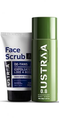O.G Deodorant & Face Scrub for de-Tan Combo