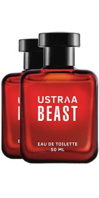 Beast EDT-Set of 2-Perfume for Men- 50ml each 