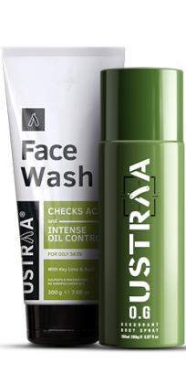 O.G Deodorant & Face Wash Oily Skin Combo