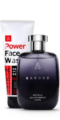 Barood EDP - Perfume for Men & Power Face Wash Energize and De-Tan