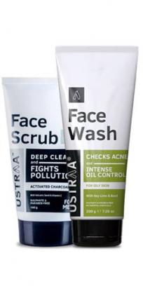 Activated Charcoal Face Scrub & Face Wash for Oily Skin