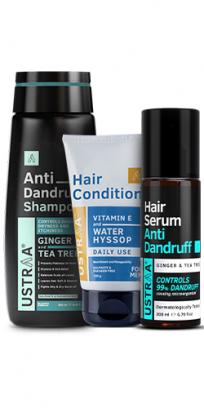 Anti Dandruff Serum & Anti Dandruff Shampoo & Daily Use Conditioner 