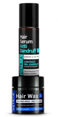 Anti Dandruff Serum & Hair Wax Matte Look