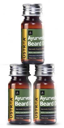 Ayurvedic beard Oil - 35ml (Set Of 3)