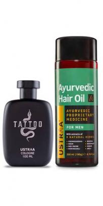 Ayurvedic Hair Oil & Cologne- Tattoo
