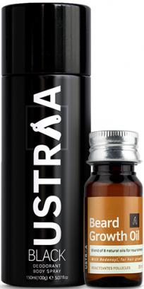 Deodorant Black & Beard Growth Oil