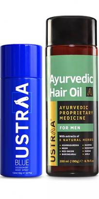 Deodorant Blue & Ayurvedic Hair Oil