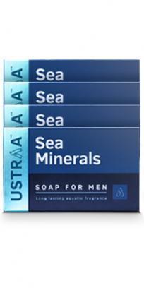 Deo Soap For Men with Sea Minerals - 100 g (Pack of 4)