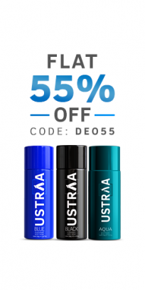Deodorant Body Spray - 150 ml - Black, Blue & Aqua - Set of 3