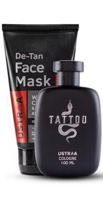 Face Mask - Oily Skin & Tattoo Cologne - 100 ml - Perfume for Men