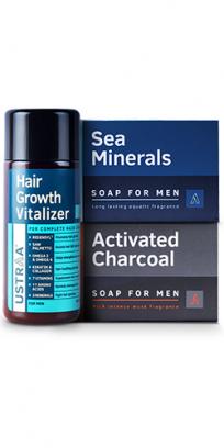 Hair Growth Vitalizer  and 2 Deo Soaps