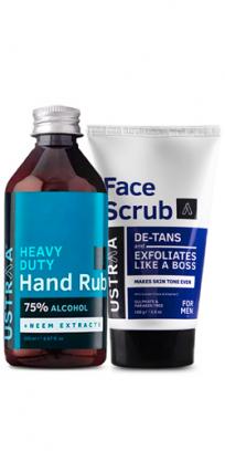 Face Scrub De-tan and Hand Rub - 200 ml
