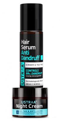 Night Cream & Anti Dandruff Serum