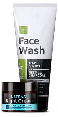 Night Cream & Face Wash Neem Charcoal