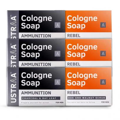 Rebel Cologne Soap & Ammunition Cologne Soap - Set of 6