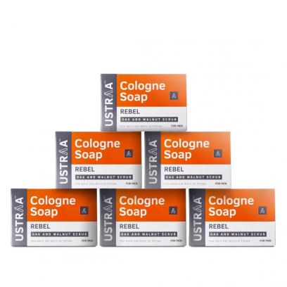 Rebel Cologne Soap - Pack of 6