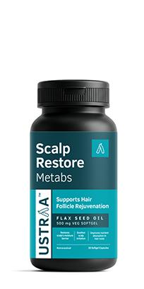 Scalp Restore Metabs - Flaxseed Oil | 30 Capsules