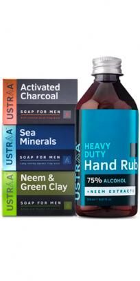 Deo Soap (Set of 6) and Hand Rub - 200 ml