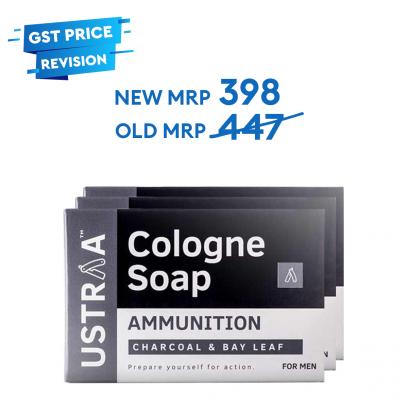 Ammunition Cologne Soap - Pack of 3