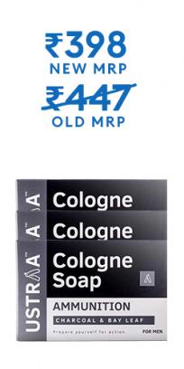 Ammunition Cologne Soap - Pack of 3