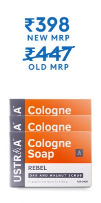 Rebel Cologne Soap - Pack of 3