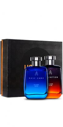 Fragrance Gift Box - Base Camp & Ammunition Cologne - Perfume for Men -100ml