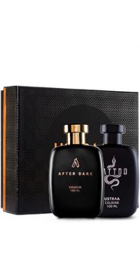 Fragrance Gift Box - Tattoo & After Dark Cologne - Perfume for Men - 100ml