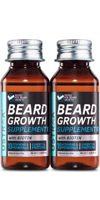 Beard Growth Supplement - 60 ml - Set of 2