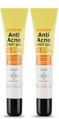 Anti-Acne Spot Gel with Neem & Vitamin B3 - Set of 2