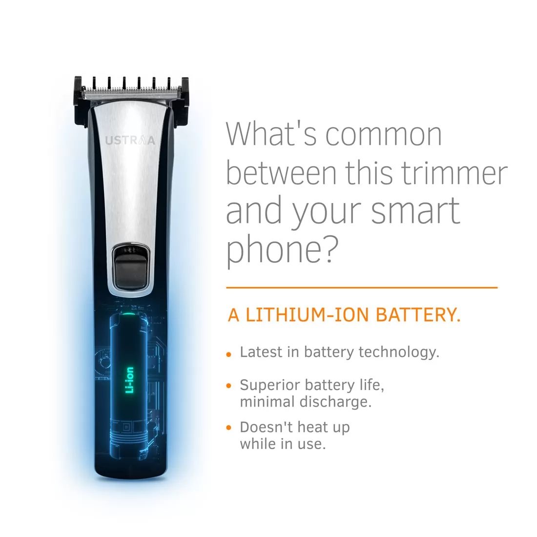 ustraa trimmer charger