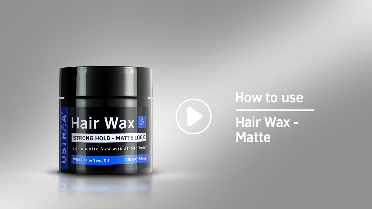 How to Use  Hair Wax - Matte Look